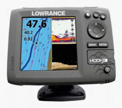 Lornce Hook-5 Fishfinder/chartplotte With Navionics+