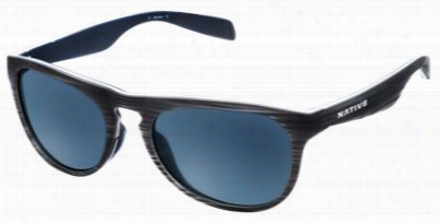 Native Yewear Sa Nitas Polarized Suglasses - Driftwood/blue Reflex Mirrror