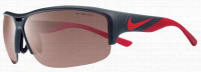 Nike Golf X2 Sunglasses - Dark Magnet Grey+red/max Speed