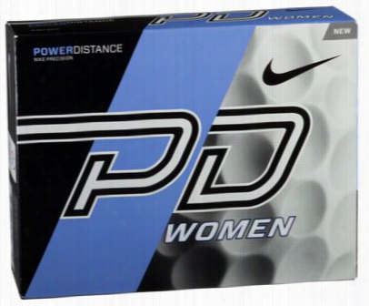 Nike Power Distance Wo Men Golf Balls - 12-pack