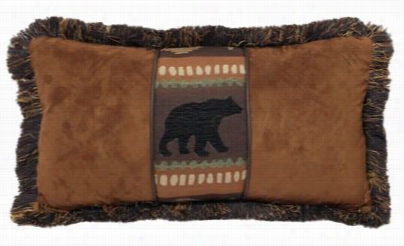 Northern Pien Collection - Bear And Chestnut Accent Pillow