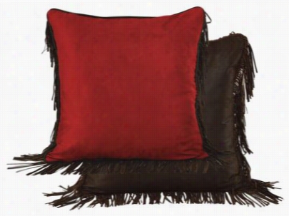 Red Rodeo Collectio Nreversible Euro Sham