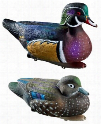 Redhead Reality Series Wood Duck Decoy Set