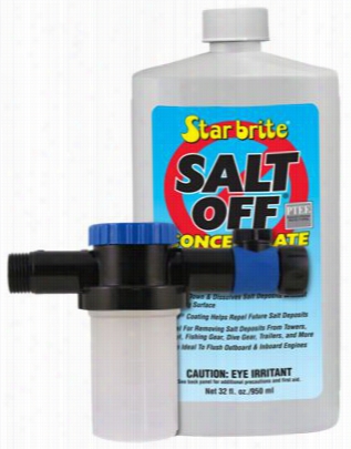 Star Brite Sallt Off Salt Removing Wash - Quart Concentrate W/mixer