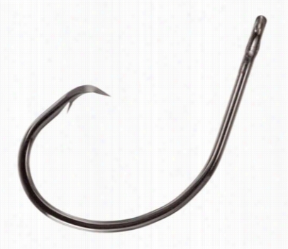 Trokar Salwtater Ap Circle Innline Hooks - Black Chrome - 7/0