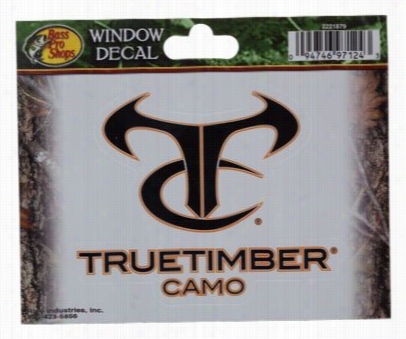 Truetimber  Htc Window Decal - 3' X 3.75'