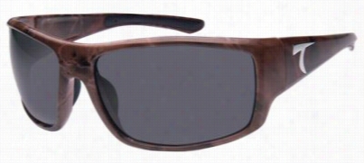 Typhoon Cedros Isle Polarized Sunglasses - Brown Marble/horizon Grey