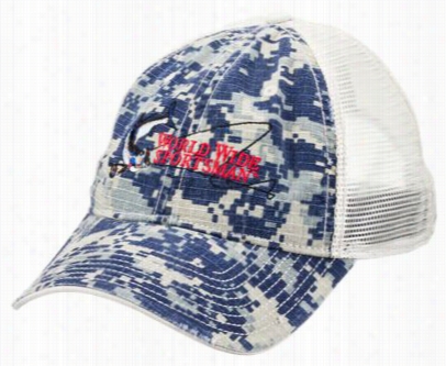 World Wide Sportsman Digital Camo Mseh Back Cap