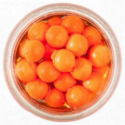 Berkley Gulp! Alive Floating Salmon Eggs - Garlic Infused - Fluoerscent Oran Ge