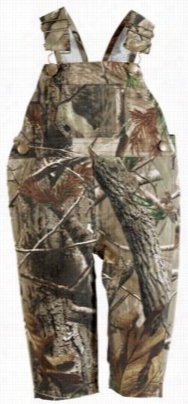 Bib Camo Overalls For Babies - Realtree Ap - 3 Months