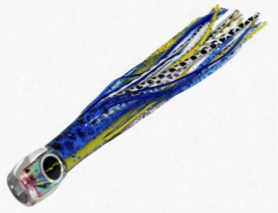 Black Bart Bast Mcro Lure - Blue Yellow/white Dot