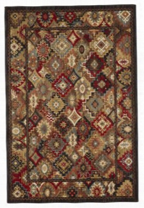 Bob Timberlkae Heritage Coloection Endless Wild Region Rug - Multi - 63' X 94'