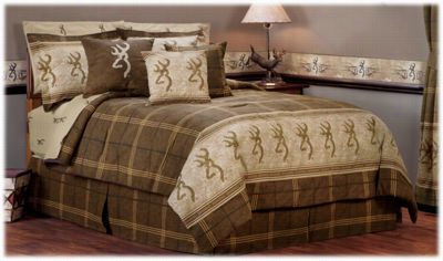 Browning Buckmark Bedding Collection - Square Pillow 18"x18