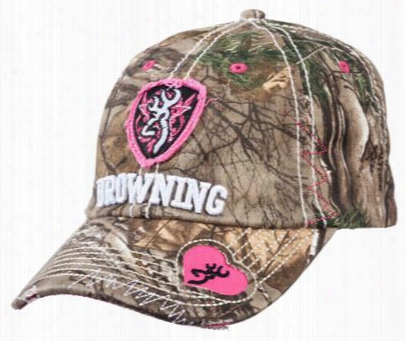 Browning Sweetheart Cap - Realtree Xtrra/h Ot Pink