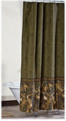 Browning Whitetail Shower Curtain