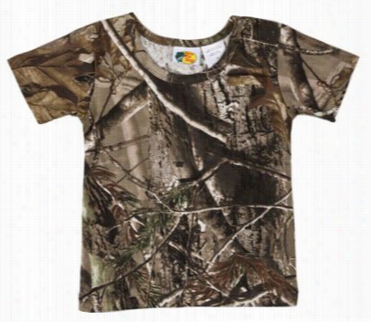 Camo T-shirt For Babies Or Toddlers - Realtree Ap - 3 Months