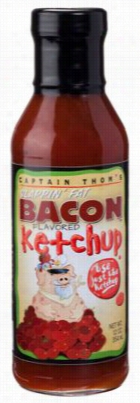 Captain Thom's Slappin' Fat Bacon Flavored  Ketchup