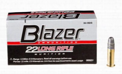 Cci Blazer  .22lr High Velocity Rimfire Ammo - .22 Long Rifle - 40 Grain - Lead Round Nose