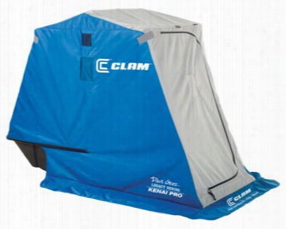 Clam Kennai Pro Ice Shelter - 1 Man - Blue