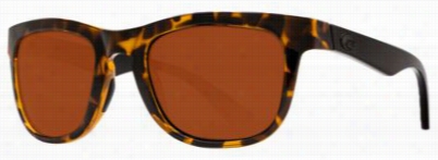 Costa Copra 580p Ppolarized Sunglaasses - Retro Tortose+black//copper