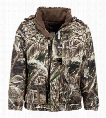 Drake Watefrowl Systems Lst Insula Ted Coat For Youth - Realtree Max-5 -8 