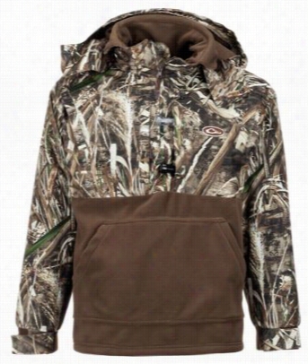 Drake Waterfowl Systems Mst Eqwad Er Deluxe Quarter Zip Pullovers For Men - Realtree Max-5 - S