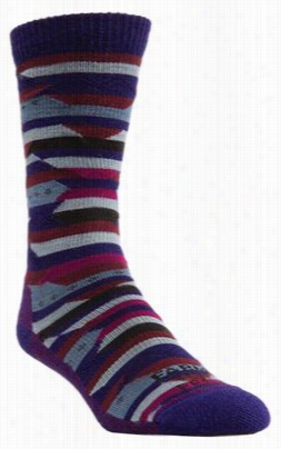 Farm To Feet Blilings Everyday Socks For Ladies - Parachute Purp1e - M