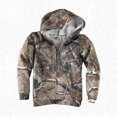 Full-zip Camo Hoodie For Babies Or Toddlers - 2t