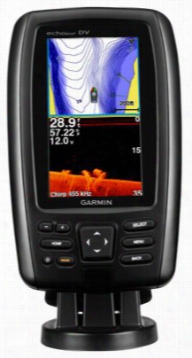 Garmin Echomap 44dv Chirp Fishfinder And Cgartp Lotteer With Bluechart G2 Coastal U.s. Map S - 4'