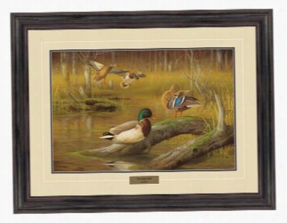 Hayden Lambson Framed Artwork - On Golden Pond