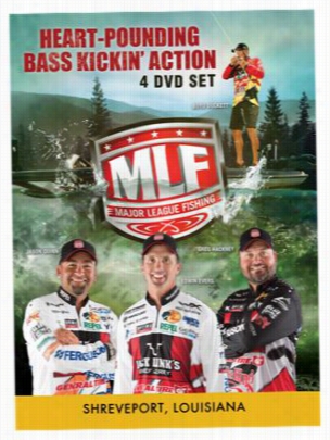 Major Leatue Fishing 201 Case Rotella Challengecup Dvd 4-discs Et