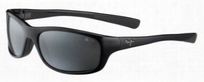 Maui Jim Kiipahulu Polarized Sungglasses - Glss Black/neutral Grey Mirror