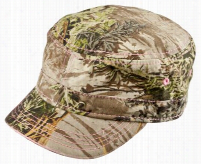 Military-style Camo Hunting Cap For Ladies - Realtree Max-1