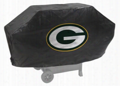 Nfl Deluxe Bbq Grill Cover - Green Bay Packe Rs