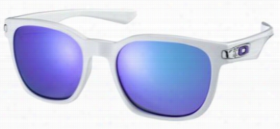 Oakley Garage Rock Sunglasses - Polished White/violet Iridium