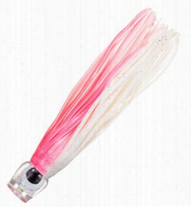 Offshore Angler Stubby Cup Trolling Lure - 9-1/2' - Clear Head-pink/white