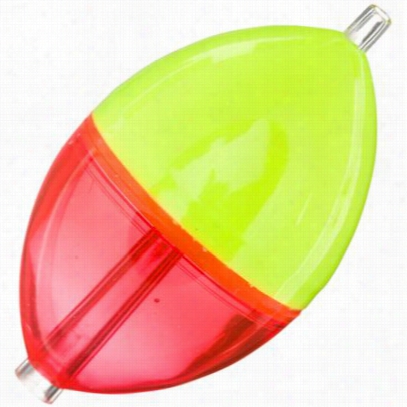 Rainbiw Plastics Rattle Bomb Tough Float - Chartreuse/transparentr Ed