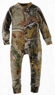 Realtreee Ap Union Suit For Toddler Boys - Long Seeve - 4t