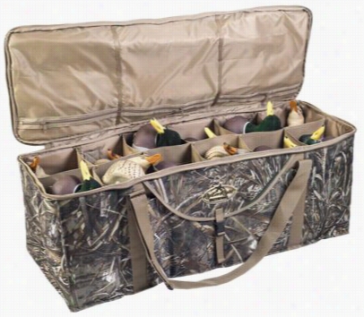 Rig␙em Right 12-slot Edluxe Duck Decoy Bag - Realtree Max-4