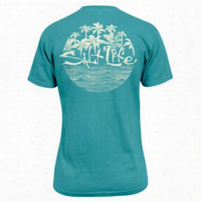 Salt Life Always Summer T-shirt For Ladies - Turquoise - S