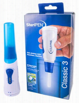 Steripen Classic 3 Handheld Water Purifier With Pre-filter