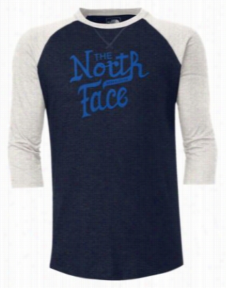 The North Face Alpine Varsity Culb T-shirt During Men - Cosmic Blue Heather - L