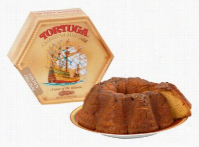 Tortuga 33 Oz. Caribbean Rum Cake With Walnuts - "golden Original