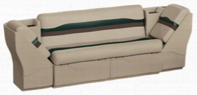 Wise Talon  Pontoon Furniture Series 90' Lounger Set - Java/rock Salt/evergreen