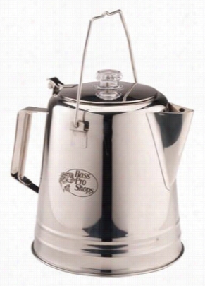 14 Cup Stainless Steel Campfire Percolator