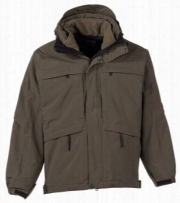 5.11 Tacticalaggressor Conceal Ed Carry Parka For M En - Utndra - Xl