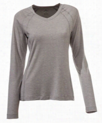 Ascend Long-sleeve Trail T-shirt For Ladies - Opal Gray - M