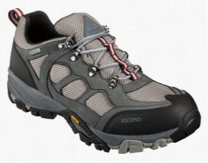 Ascend Ultra Approach Low Bone-dry Waetrproof Hikers For Men - Charcoal Gray - 10 M