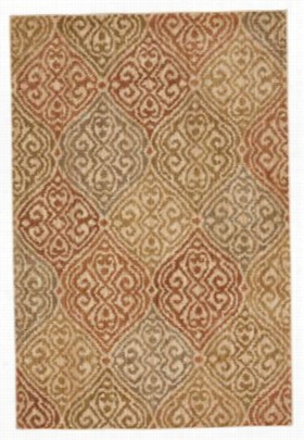 Bob Timberlake Heritage Collection Etchings Are A Rug - Light Camel - 63' X 94'