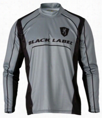 Browning Black Label Team Long-sleeve  Shirt For Men - Black/gray - S